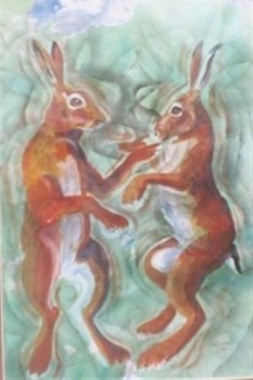 Duelling Hares